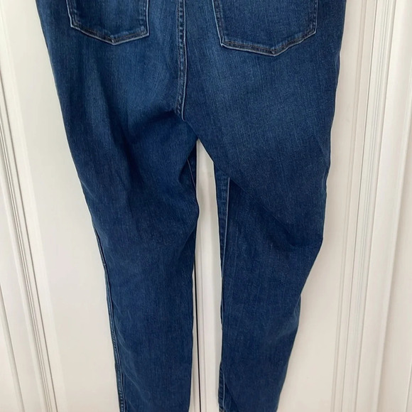 Madewell 10" High-Rise Skinny Jeans blue denim size 35 - Picture 5 of 16